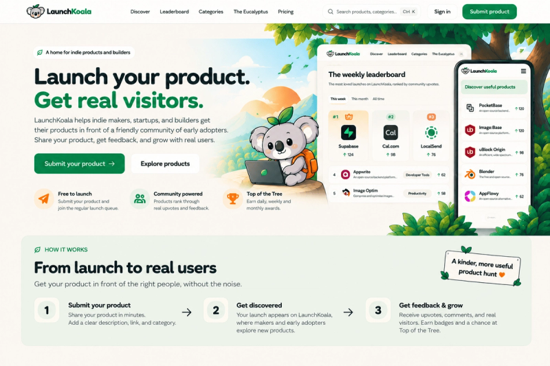 image of LaunchKoala image of LaunchKoala