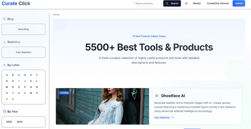 image of CurateClick image of CurateClick