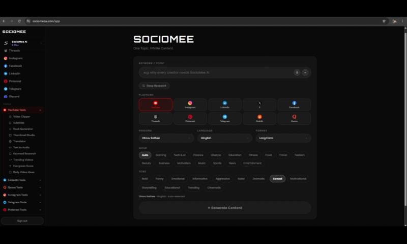 image of SocioMee AI