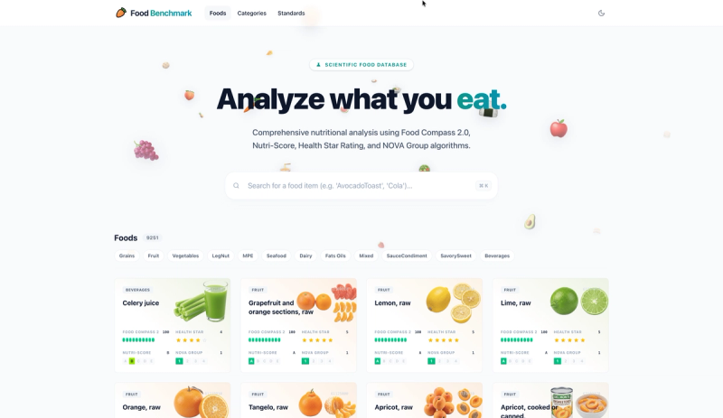 image of Food Benchmark