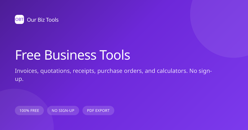 image of Our Biz Tools image of Our Biz Tools