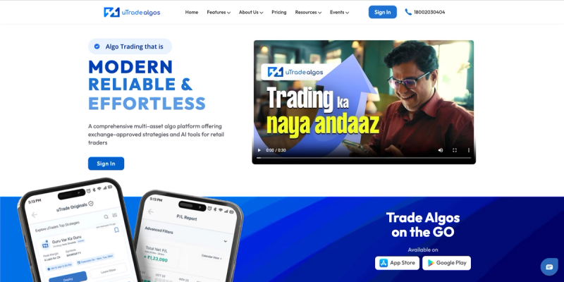 image of uTrade Algos
