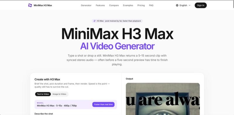 image of H3 Max