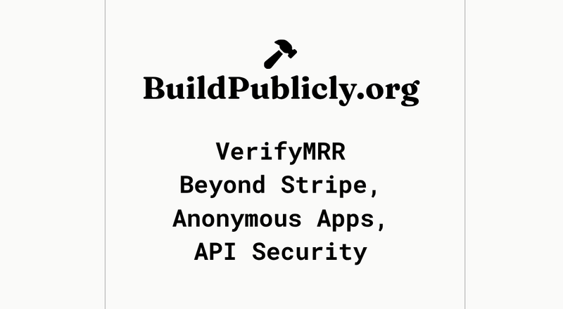 image of Build Publicly