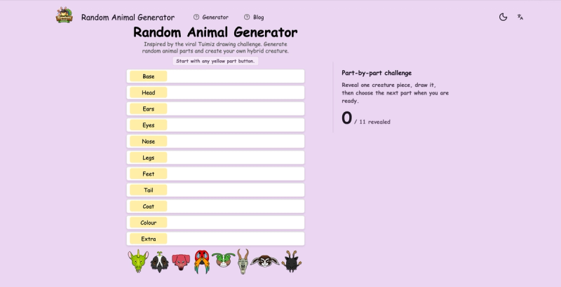 image of Random Animal Generator image of Random Animal Generator