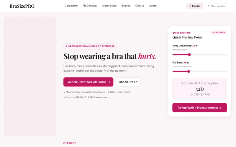 image of BraSizePRO