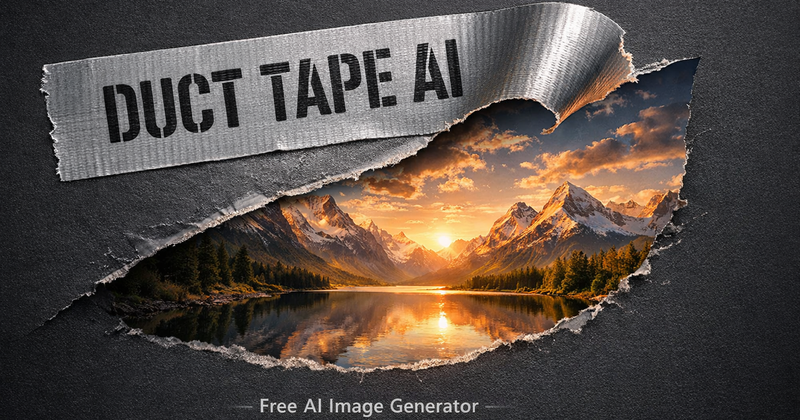 image of Duct Tape AI Image Generator