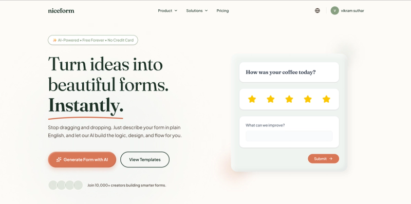 image of Niceform.io