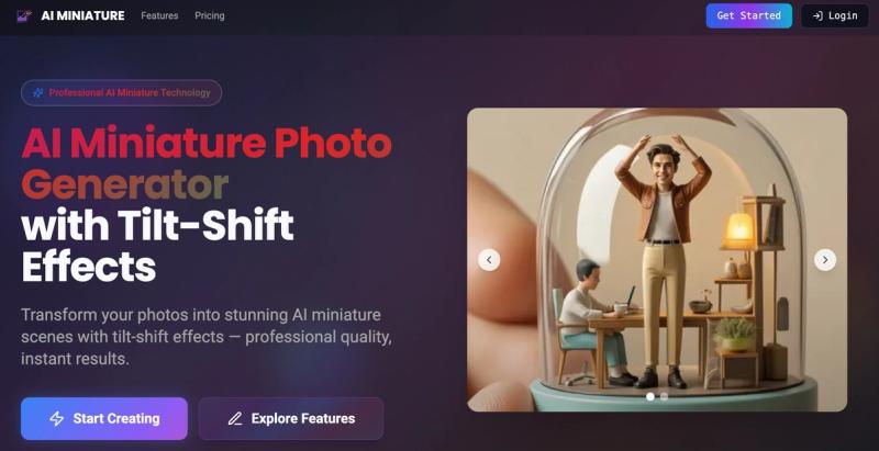 image of AI Miniature Generator