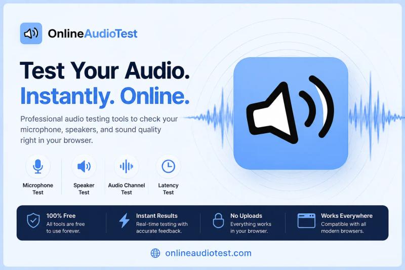 image of Online Audio Test image of Online Audio Test