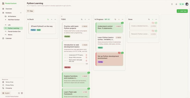 image of Panda Kanban