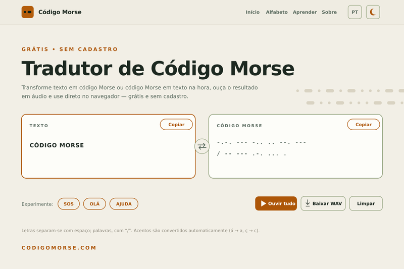image of Código Morse image of Código Morse