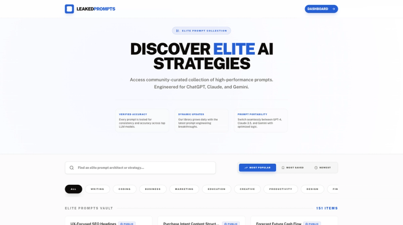 image of LeakedPrompts image of LeakedPrompts