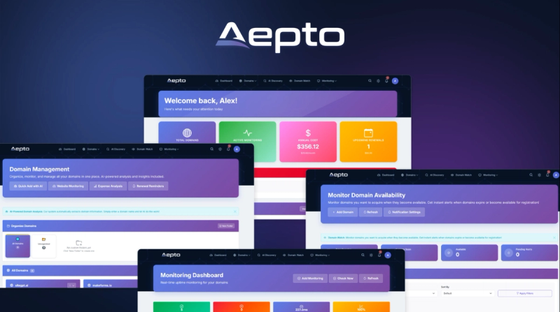 image of Aepto – AI Domain Monitoring image of Aepto – AI Domain Monitoring