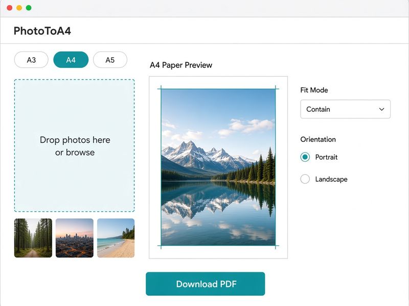 image of PhotoToA4