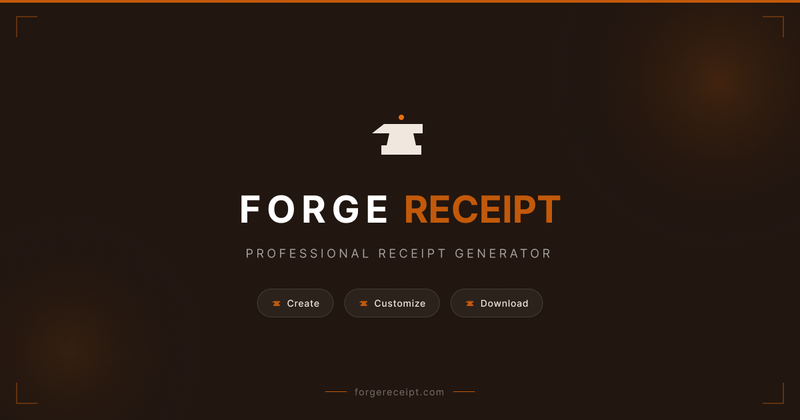 image of ForgeReceipt