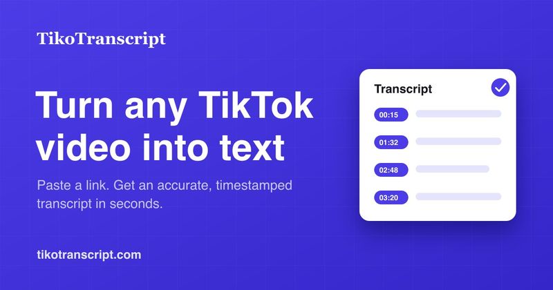 image of TikoTranscript image of TikoTranscript