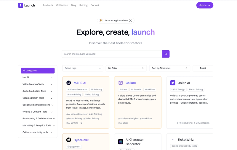 image of Launch image of Launch