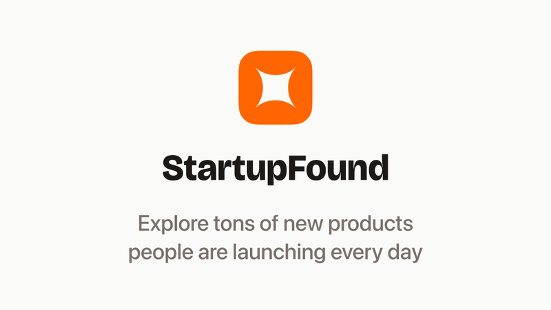 image of StartupFound image of StartupFound
