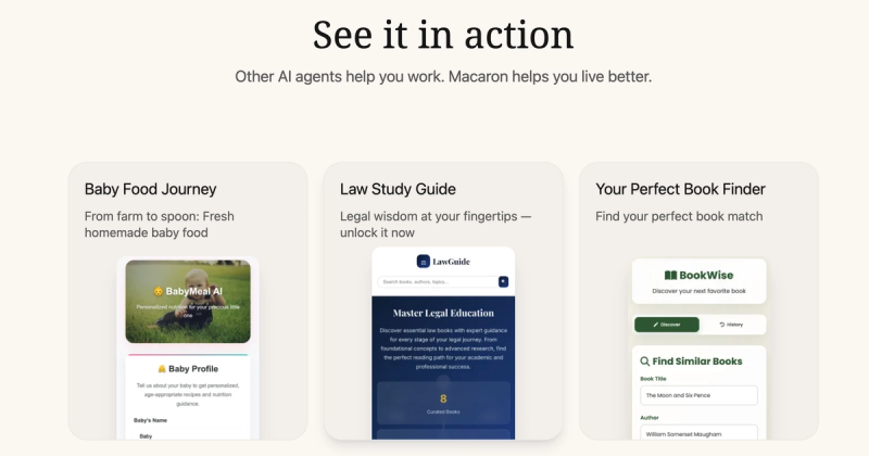 image of Macaron AI image of Macaron AI