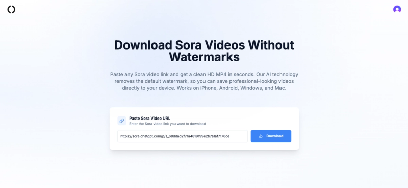 image of Sora Video Downloader