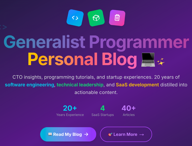 image of Generalist Programmer image of Generalist Programmer