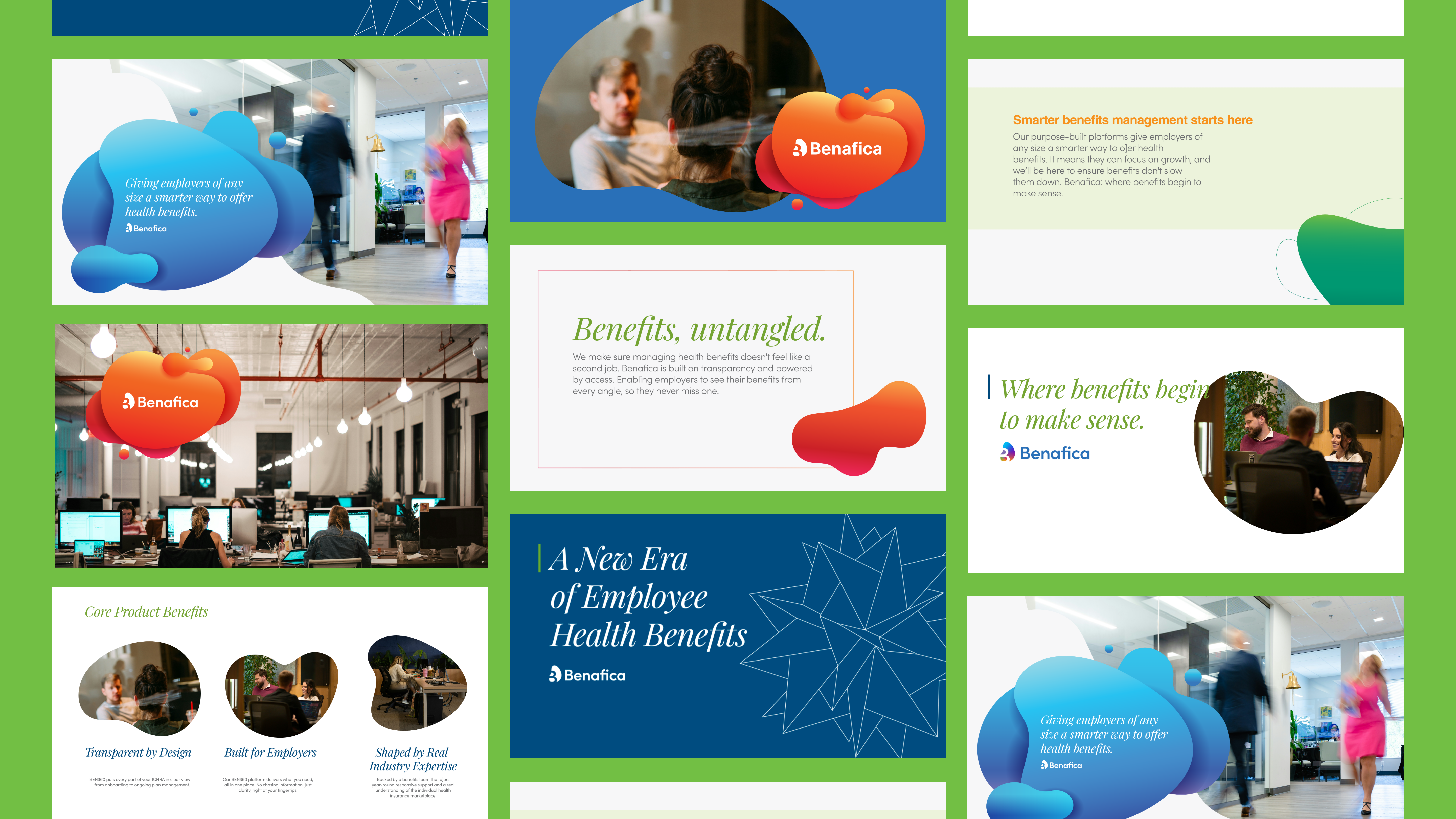 Benafica Brand Identity Case Study - Mood Board