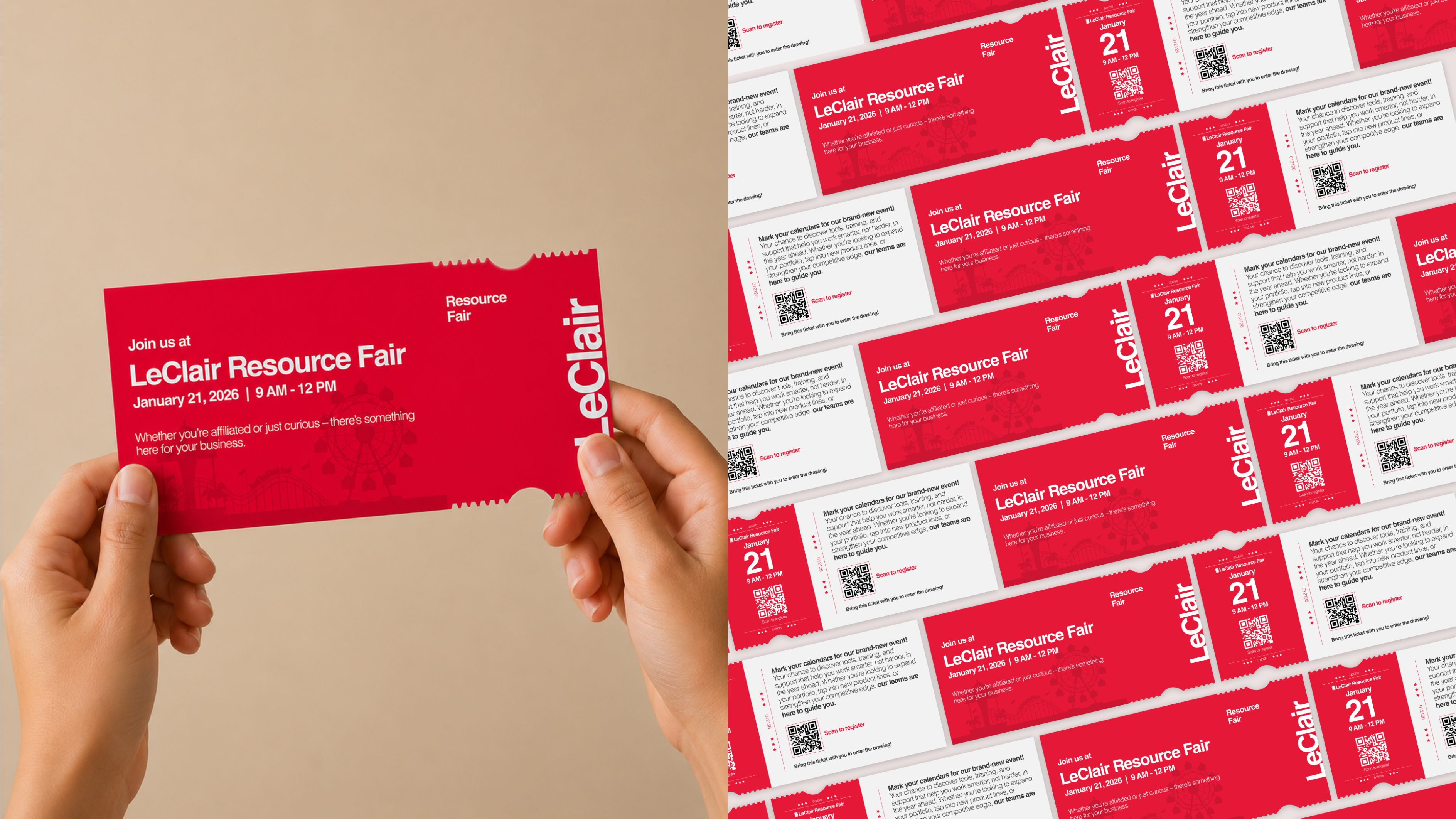 LeClair Resource Fair Case Study – Entry Ticket