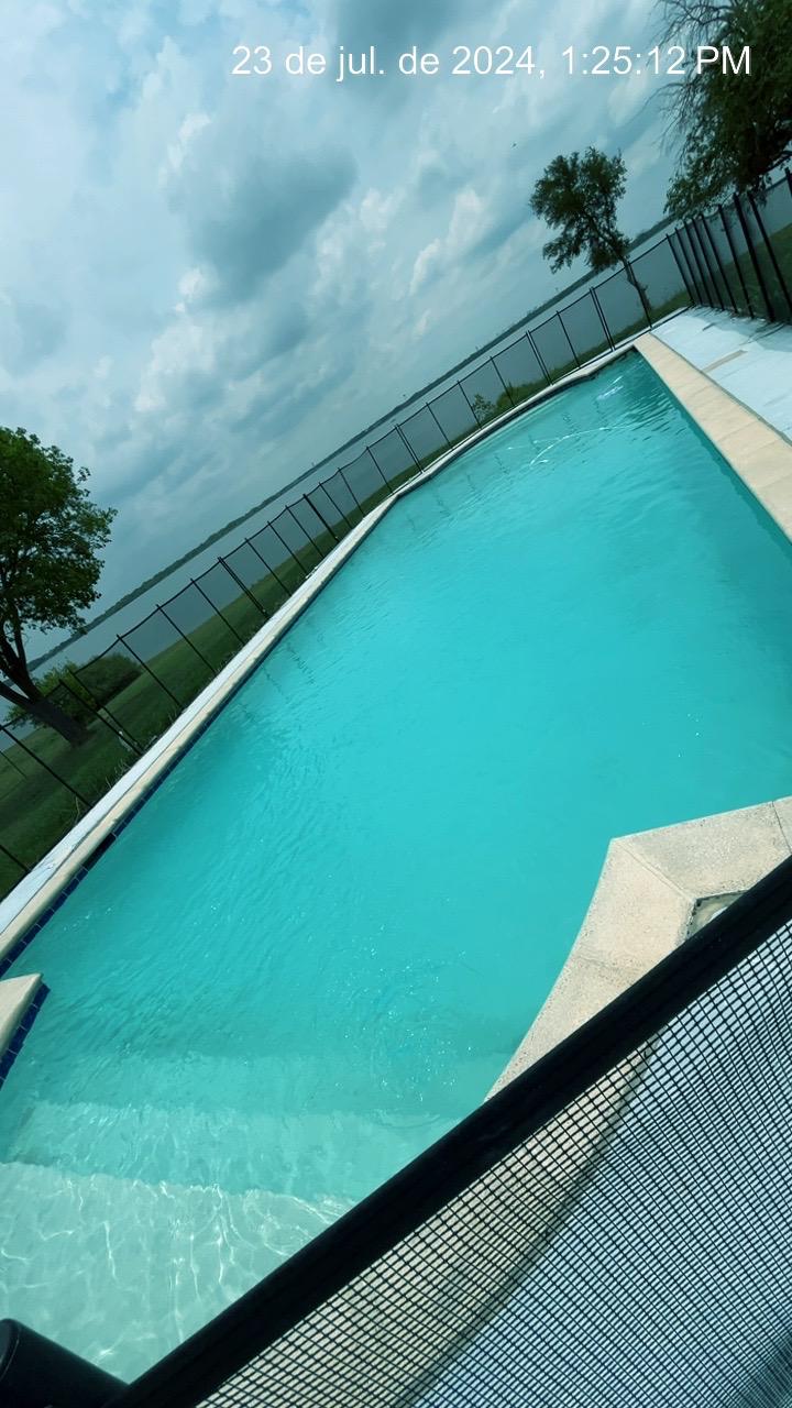 After — Cloudy Water Restored to Crystal Clear