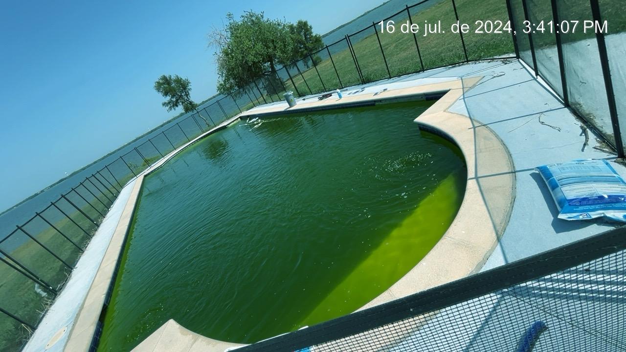 Before — Cloudy Water Restored to Crystal Clear