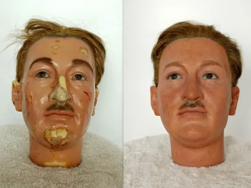 Wassen hoof, voor en na