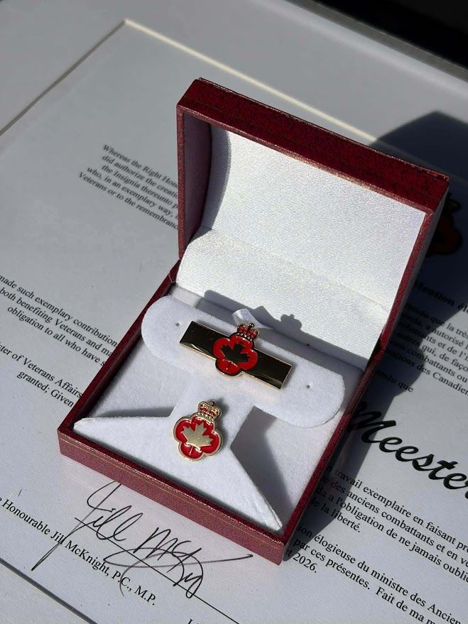 Minister of Veterans Affairs Commendation