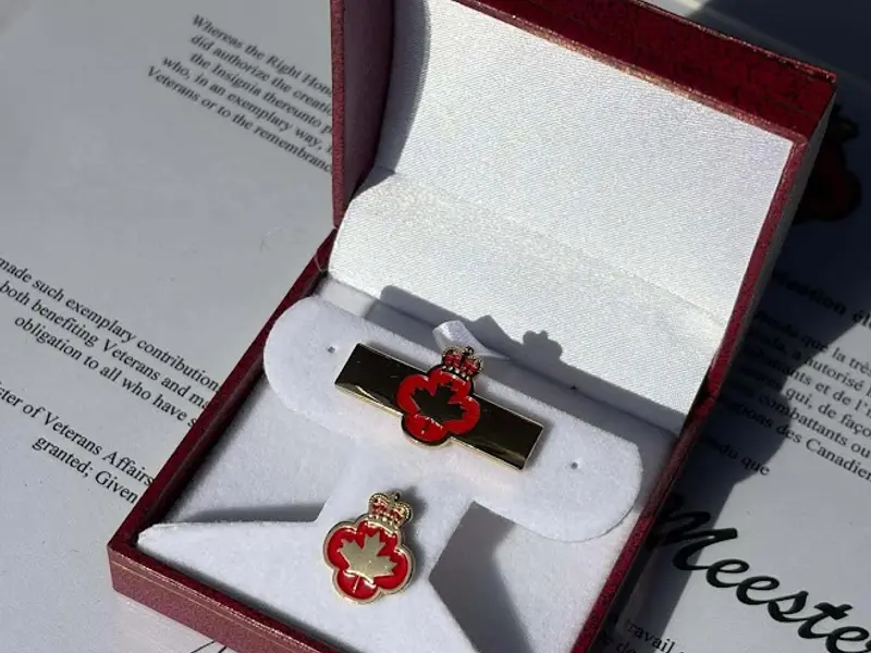 Minister of Veterans Affairs Commendation