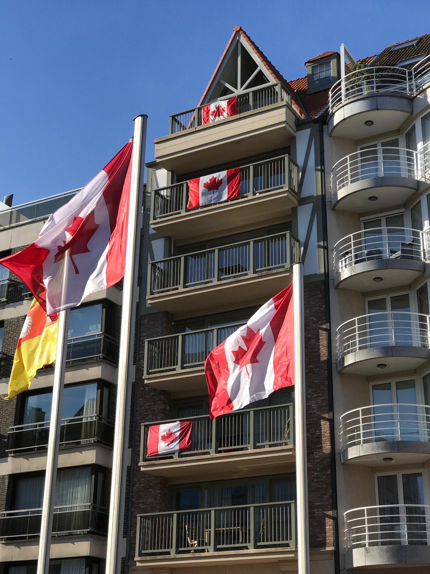 1000 Vlaggen in Knokke