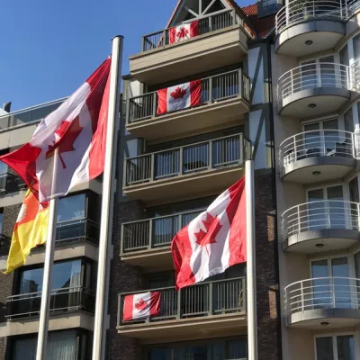 1000 Vlaggen in Knokke