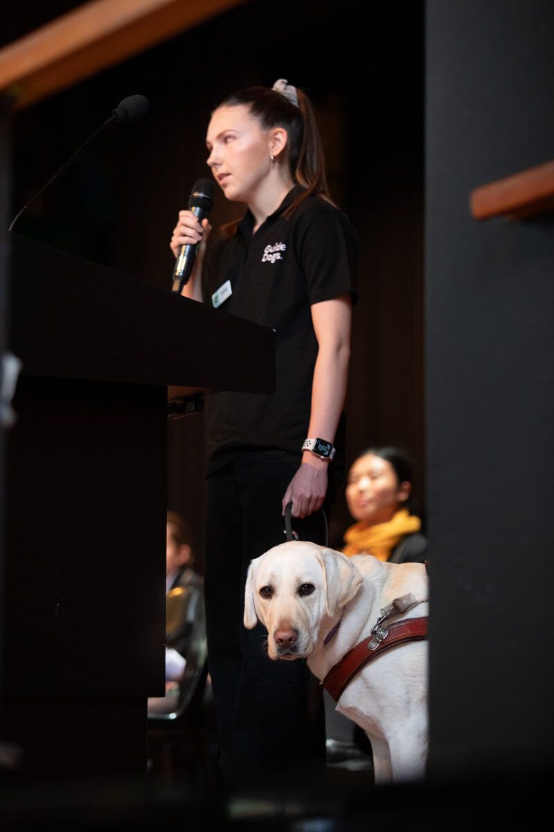 Karlee presenting.