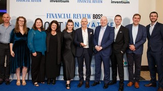 Members of the Guide Dogs team at the event.