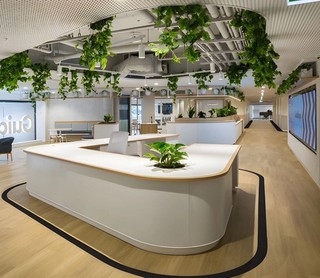 St Leonards reception area.