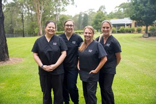 A group of Guide Dogs staff members.