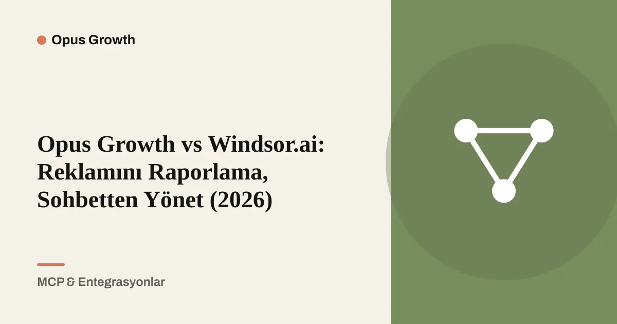 Windsor.ai Alternatifi: Raporlama Değil, Reklamı Yönetin