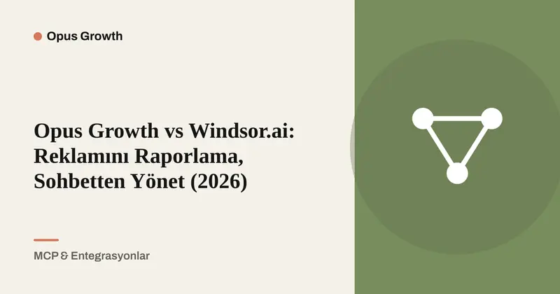 Windsor.ai Alternatifi: Raporlama Değil, Reklamı Yönetin