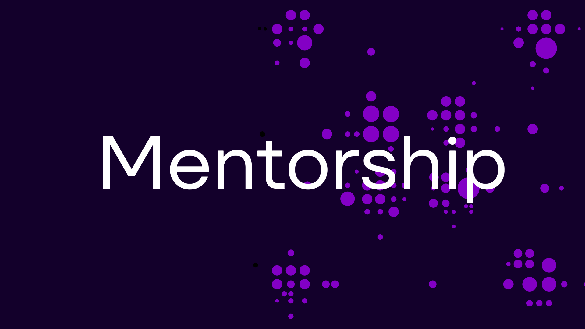 Launching Mentorship 