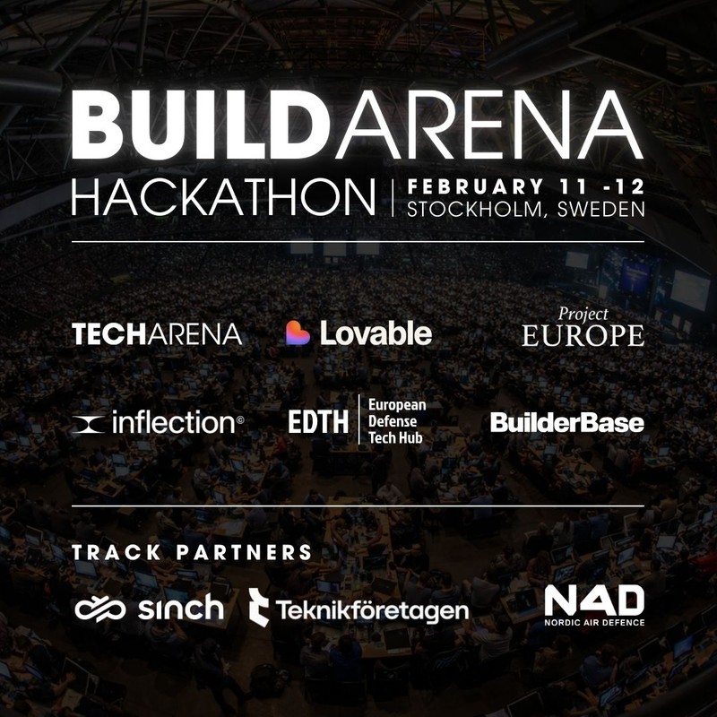 Buildarena at Techarena 2026: Application is closed!