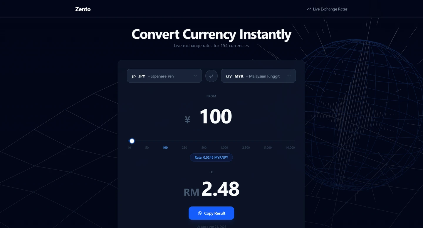 Zento - Currency Converter