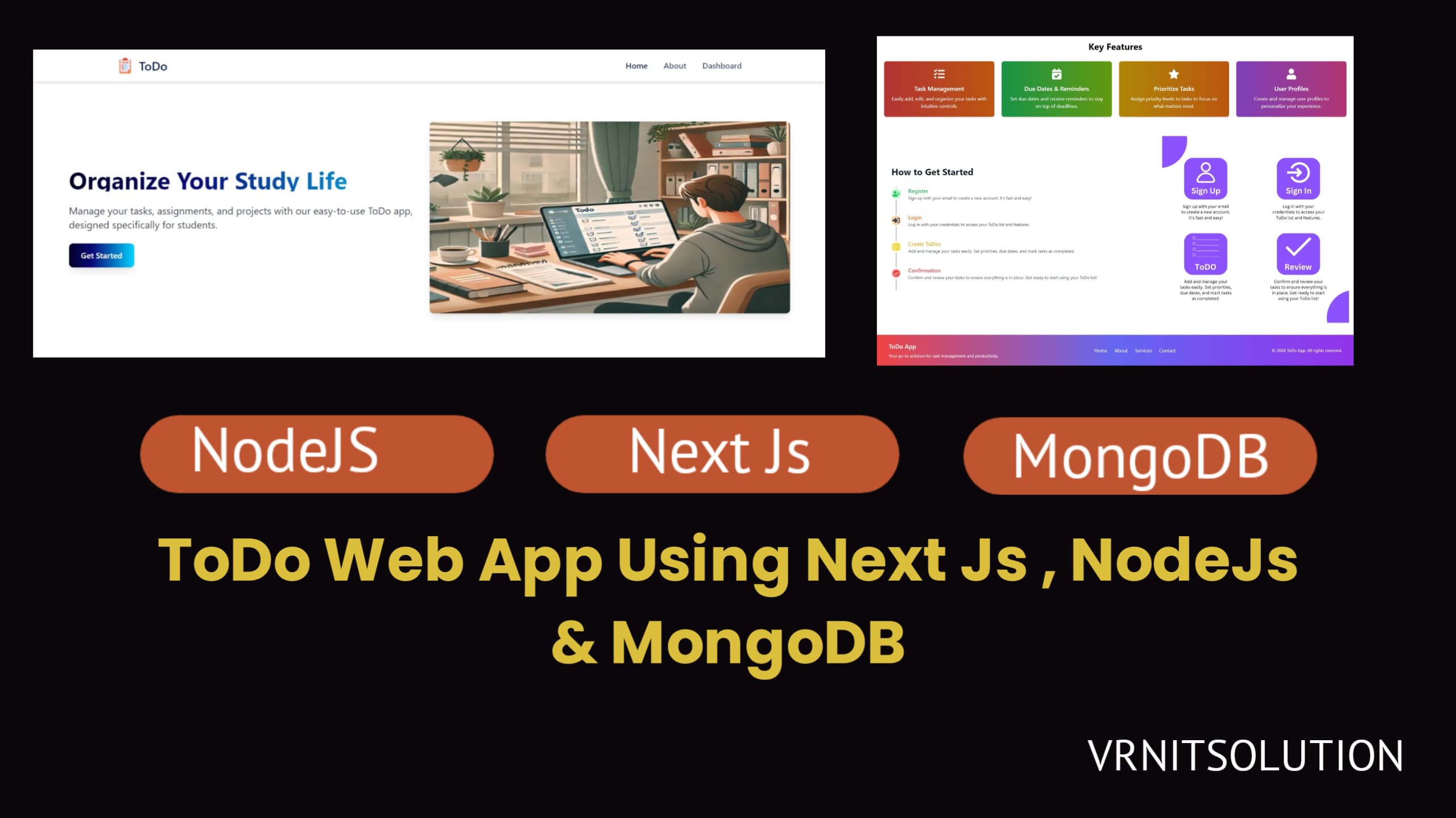 Todo Webapp using NextJs and MongoDB
