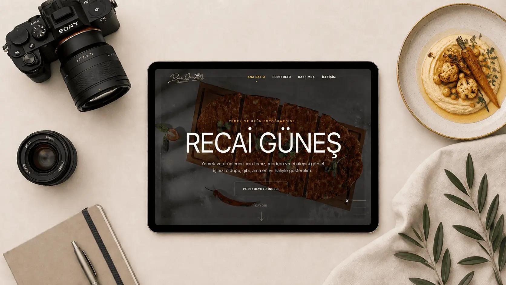 Recai Güneş | Yemek & Ürün Fotoğrafçısı