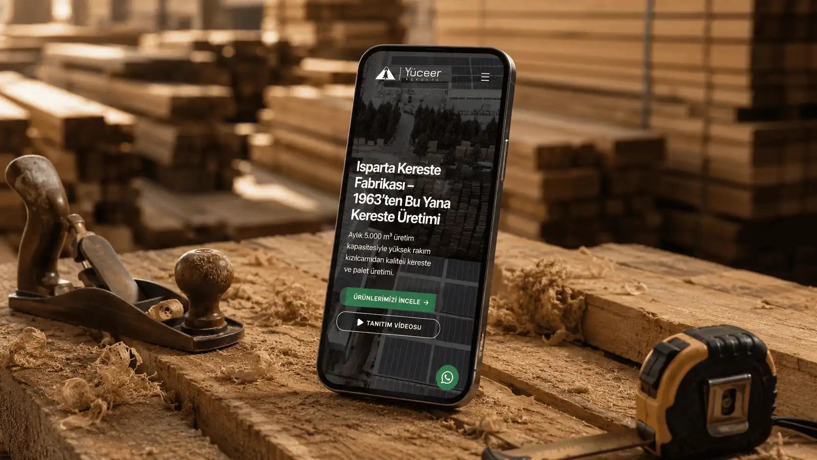 Yüceer Kereste - Yaytech Studio