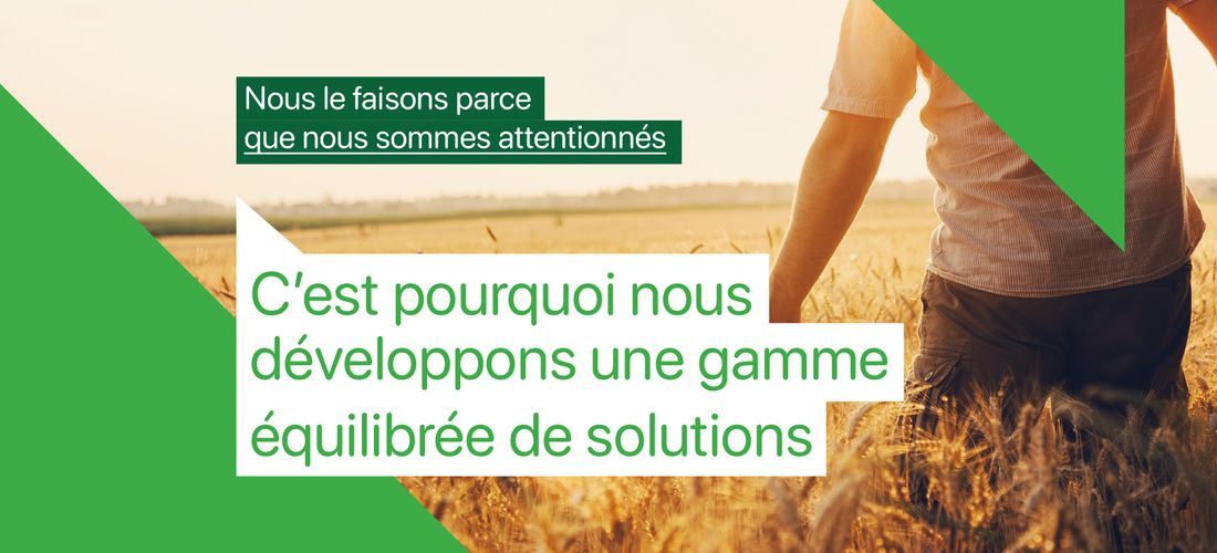 Découvrez la nouvelle étape de notre stratégie "Because we care"