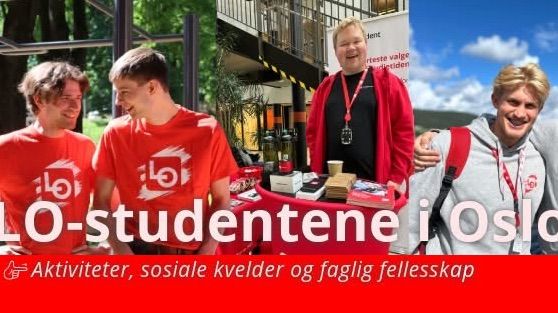 LO-studentene i Oslo har en rekke aktiviteter, sosiale kvelder og faglig fellesskap