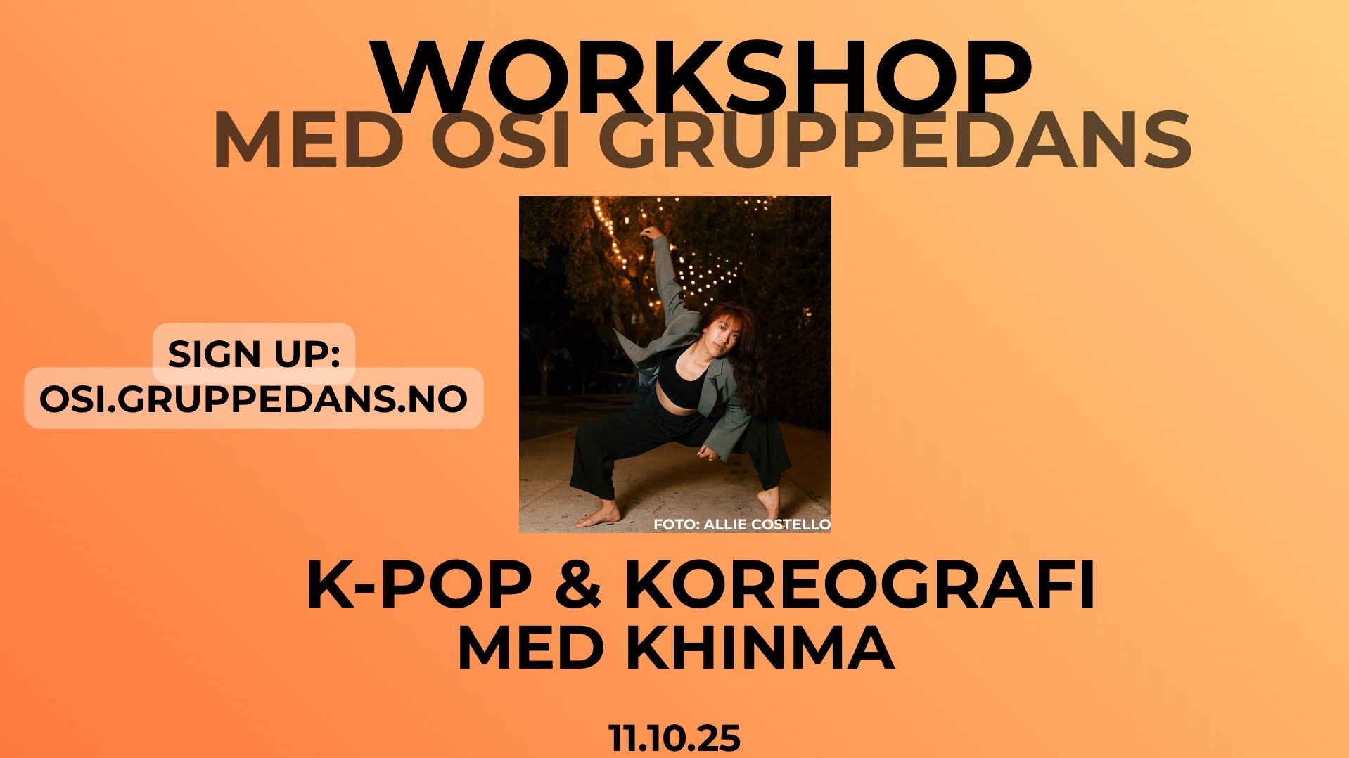 Workshop med OSI GRUPPEDANS